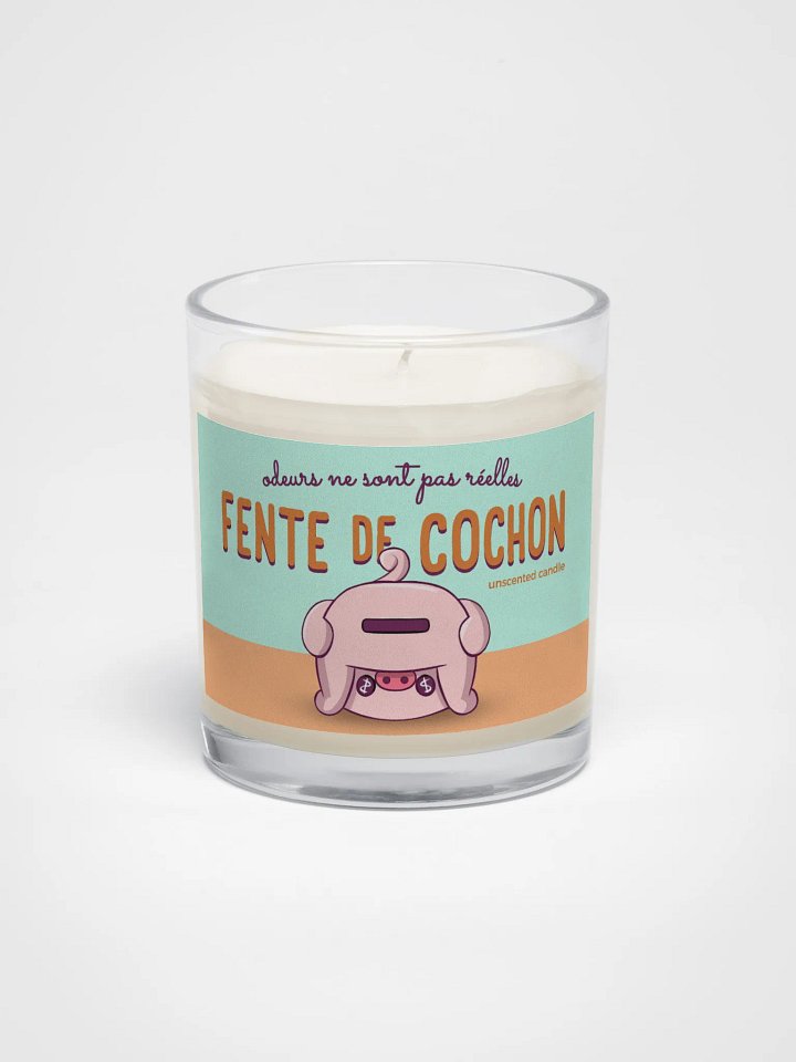 "Smells Aren't Real" Candle by Pigglyoof product image (1)
