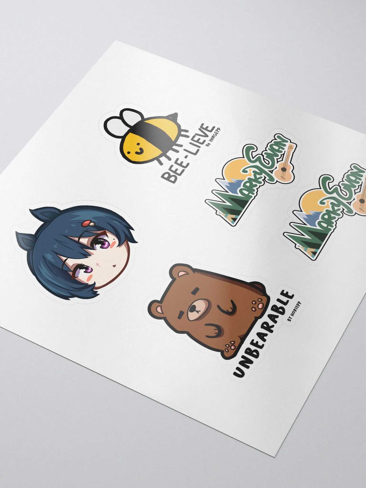 Kiss Cut 'Marky' Sticker Set 1 product image (5)