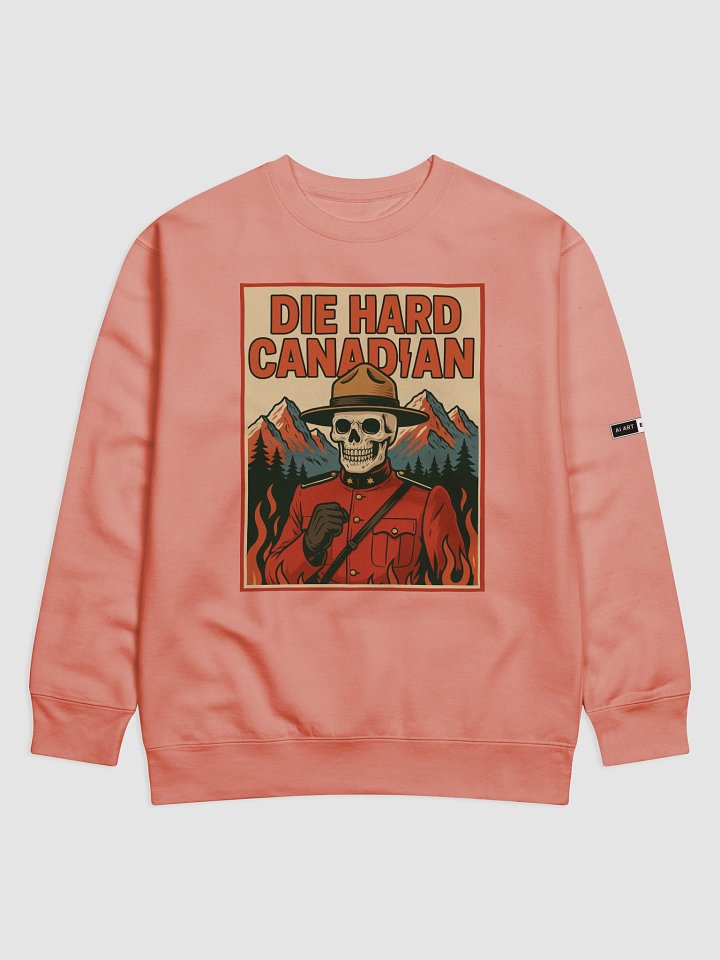 "DIE HARD CANADIAN"premium cotton sweatshirt product image (3)
