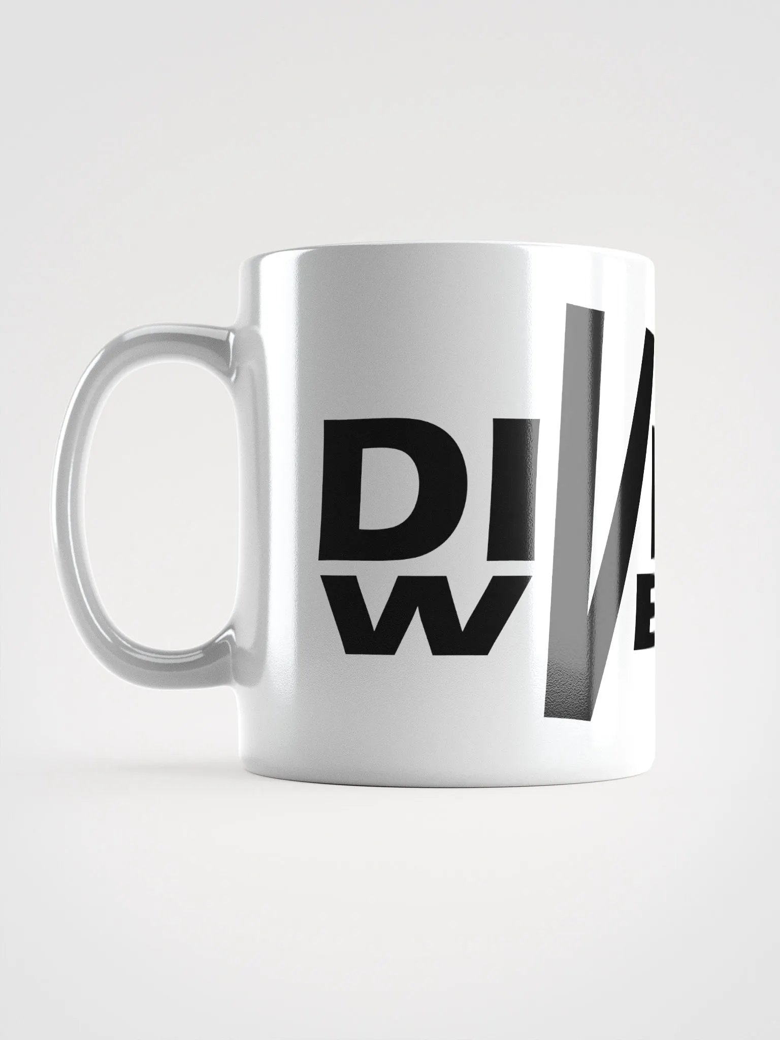 Divided We Fall - Black - White Glossy Mug product image (1)