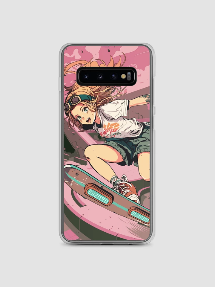 Embrace Anime Awesomeness with our Skater Girl Design - Protect Your Phone with Style! For Samsung product image (2)
