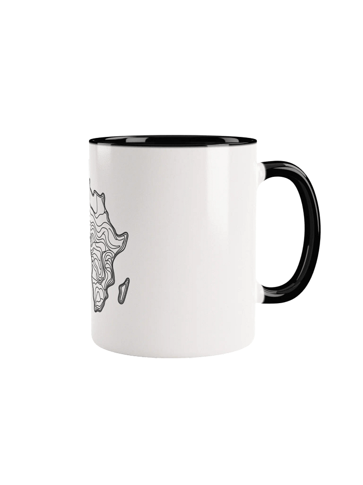 African Line Art Design Ceramic Mug product image (1)