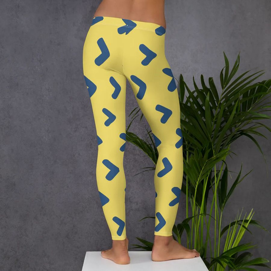 Leggings – Ethnic Rough Lines Seamless Pattern for a Bold & Artistic Vibe product image (6)