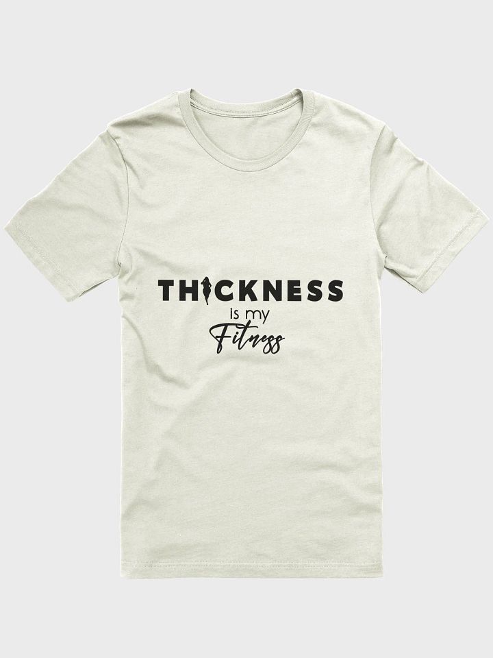 Thickness is my Fitness Tee (Black) product image (1)