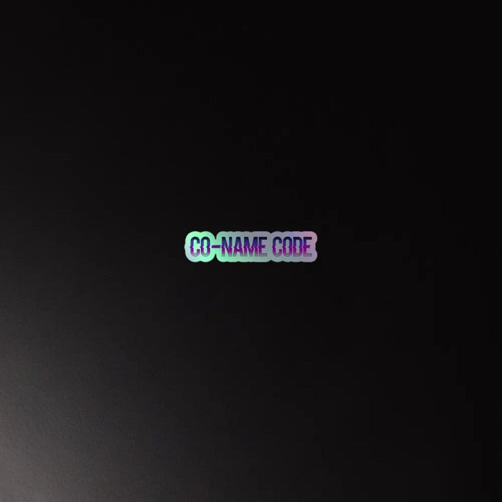 CO-NAME CODE Kiss-Cut Sticker Sheet product image (4)