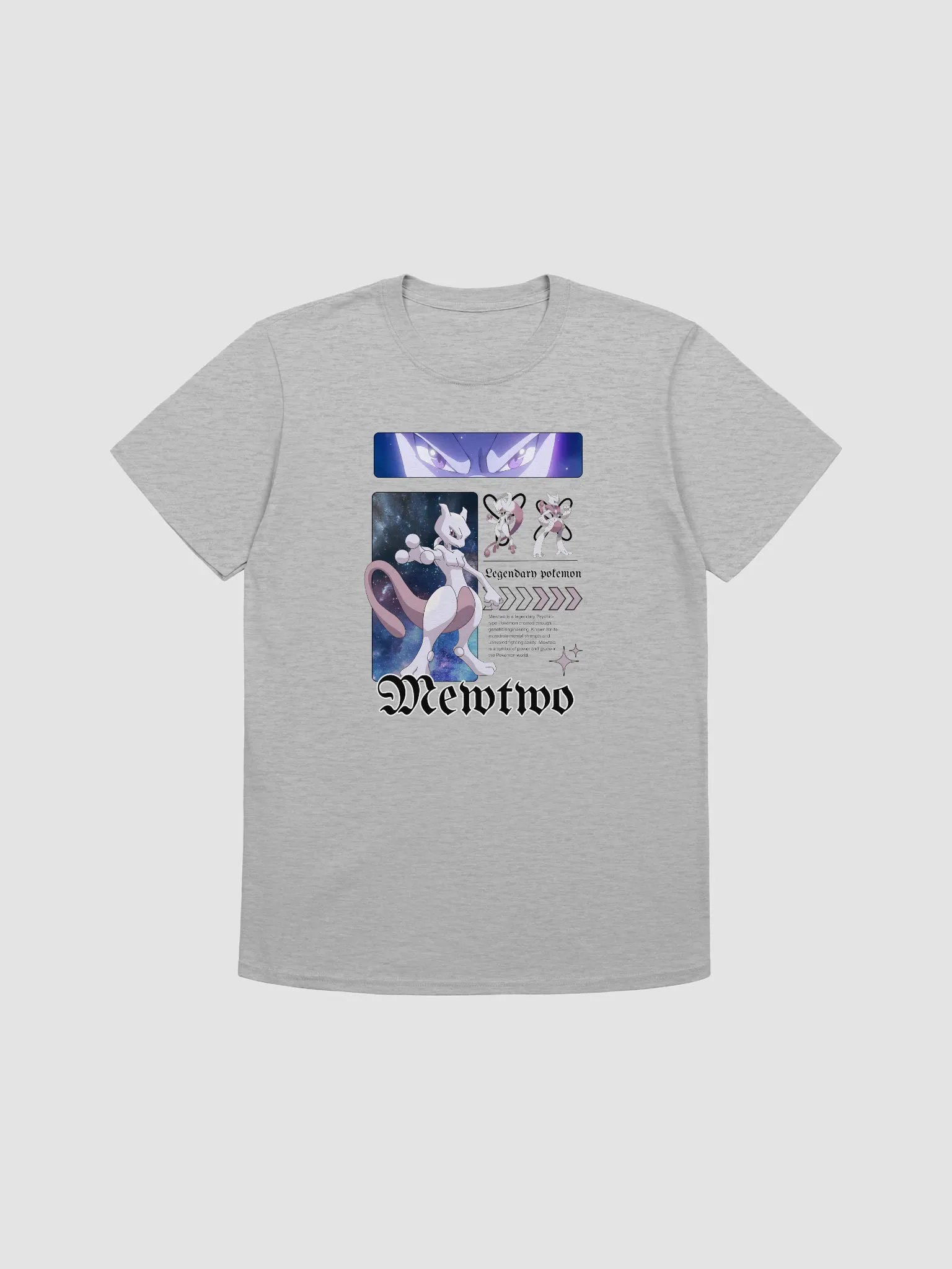 Legendary Mewtwo Space T-Shirt product image (2)