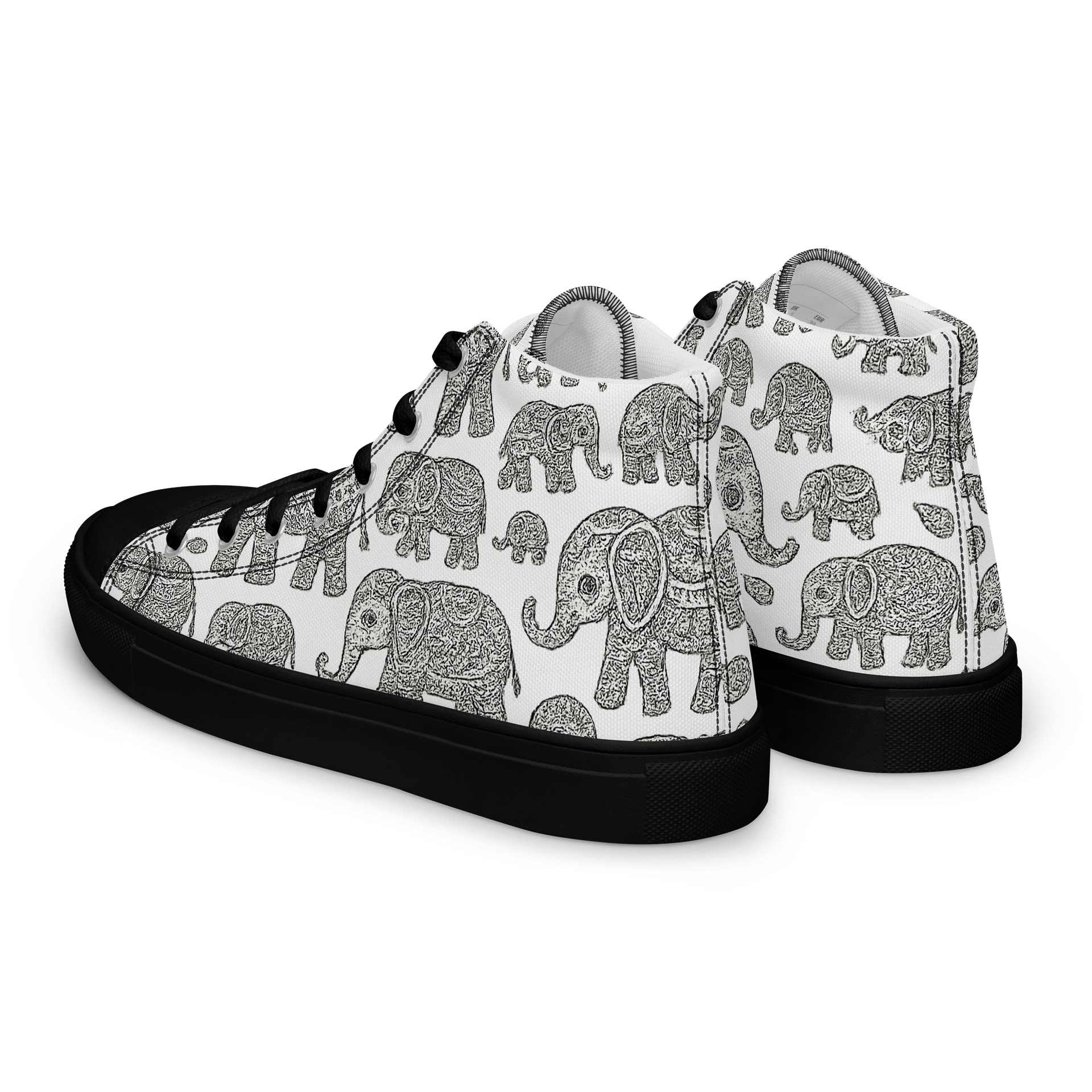 Ornate Elephant High Tops product image (5)