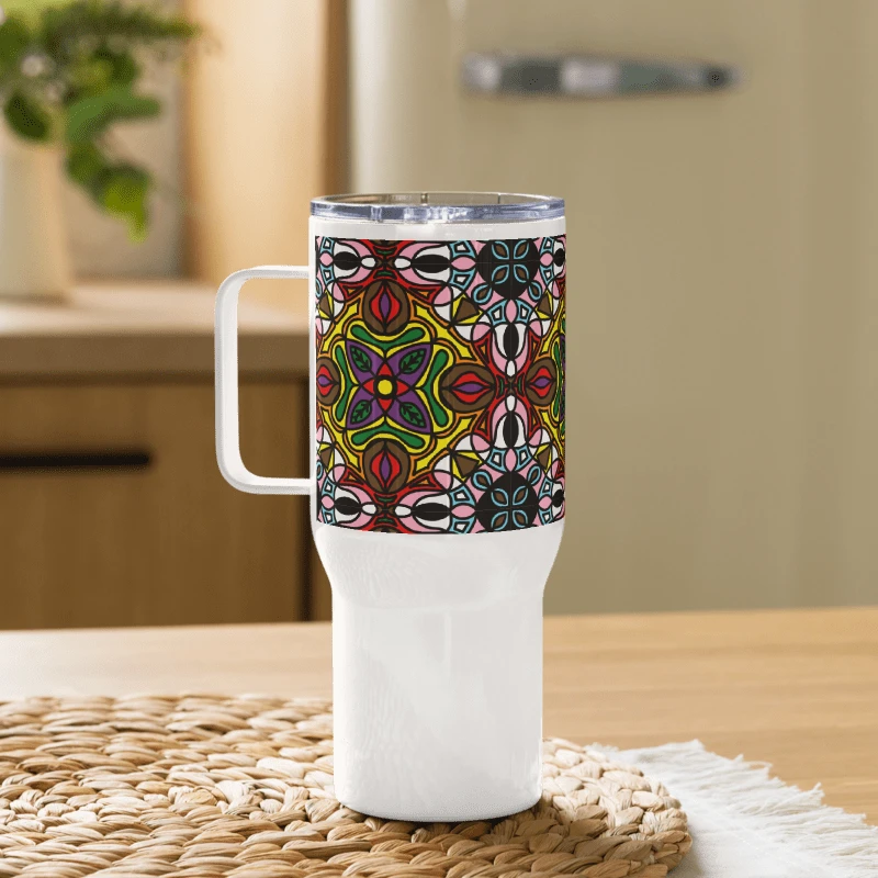 Pride (bk) Abstract - Travel Mug product image (3)