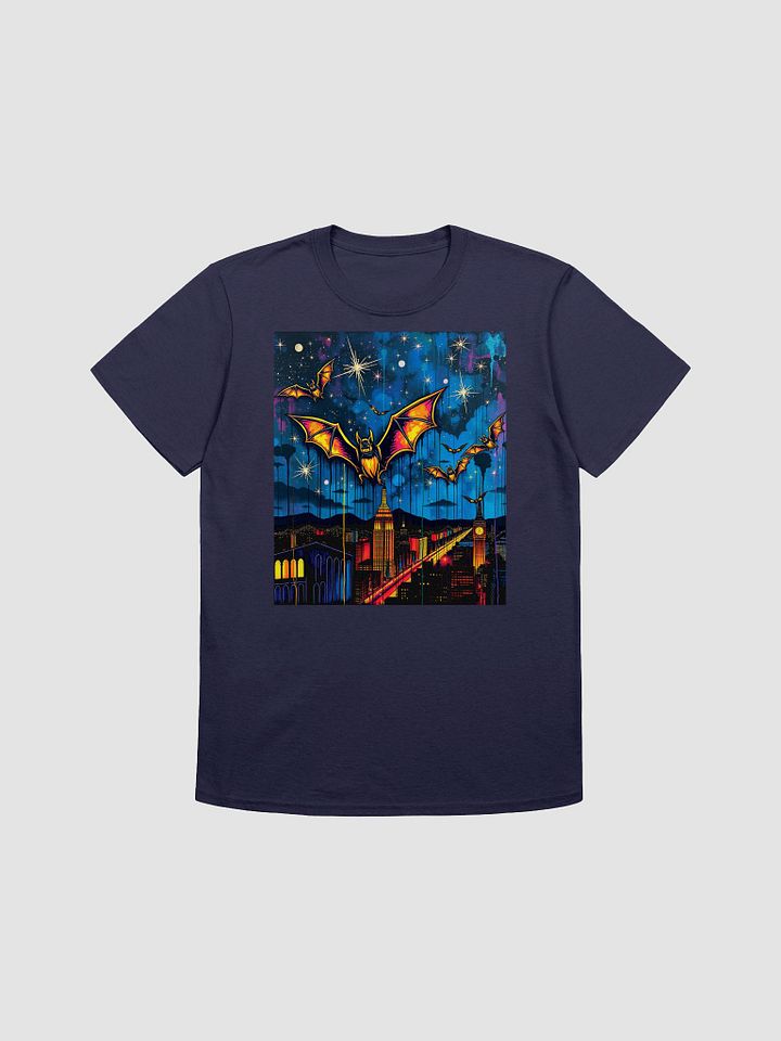 Starry Night Bats Unisex T-Shirt product image (1)