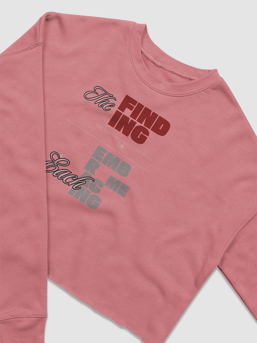 FINDING Each: Women's Cozy Crop Sweatshirt product image (3)