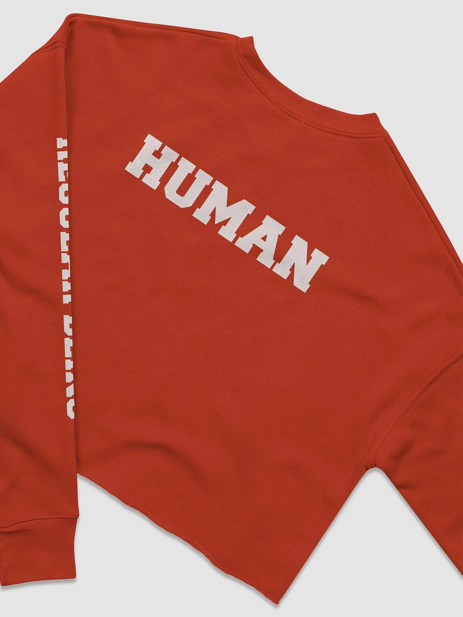 (2 sided) Ordinary Human crop sweatshirt product image (8)