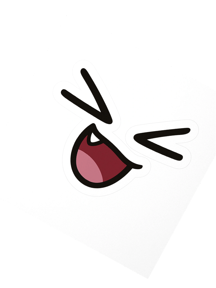 Character Face-Cut Sticker | Premium Gloss Vinyl product image (3)