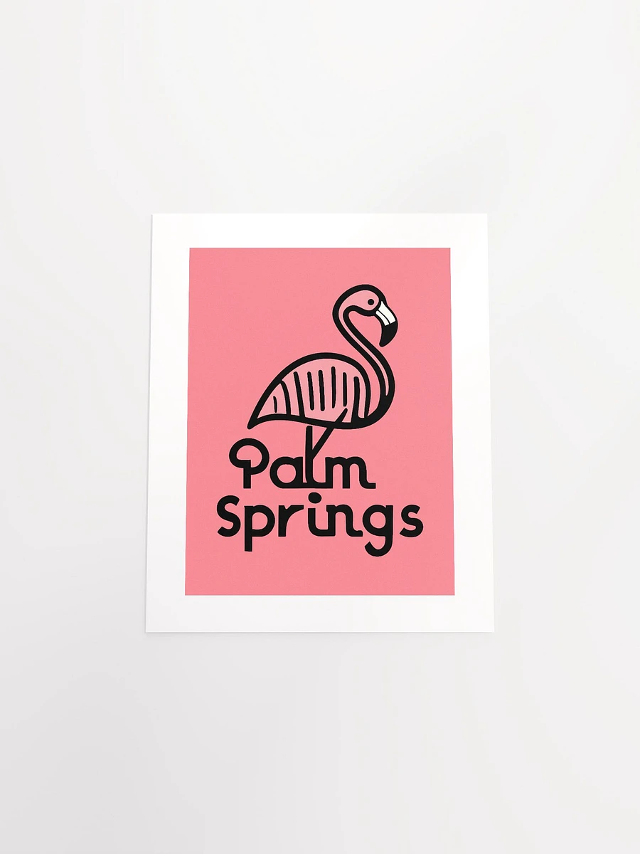 Palm Springs Pink Flamingo - Print product image (4)