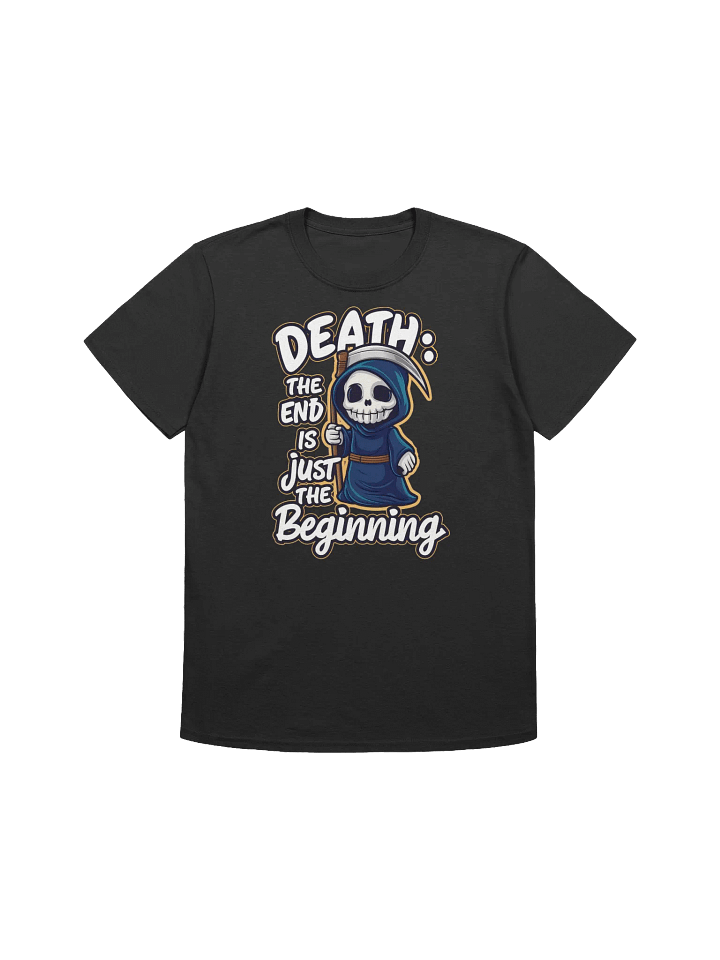 Grim Reaper - Death with a Grin: The Whimsical Reaper T-Shirt product image (6)