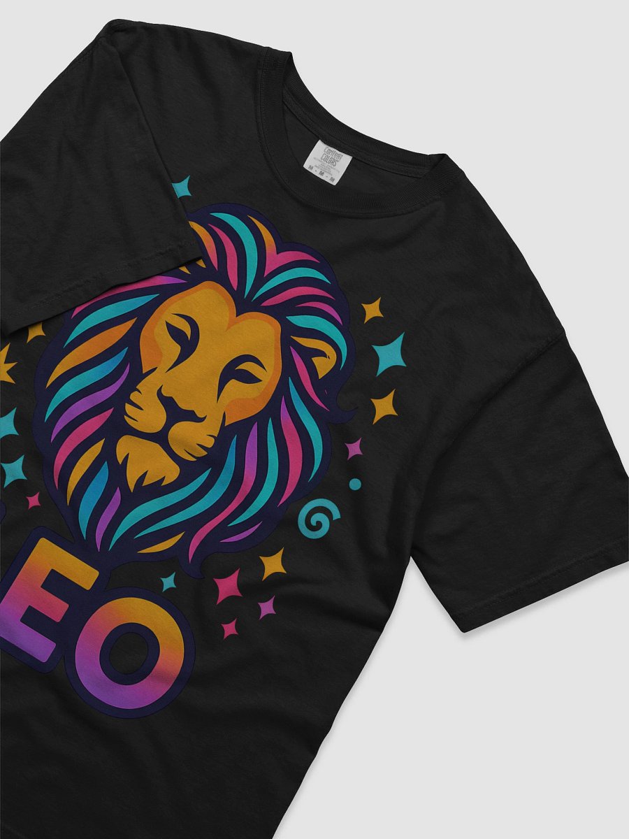 Leo Zodiac Sign T-Shirt – Bold & Radiant Star Sign Design product image (5)