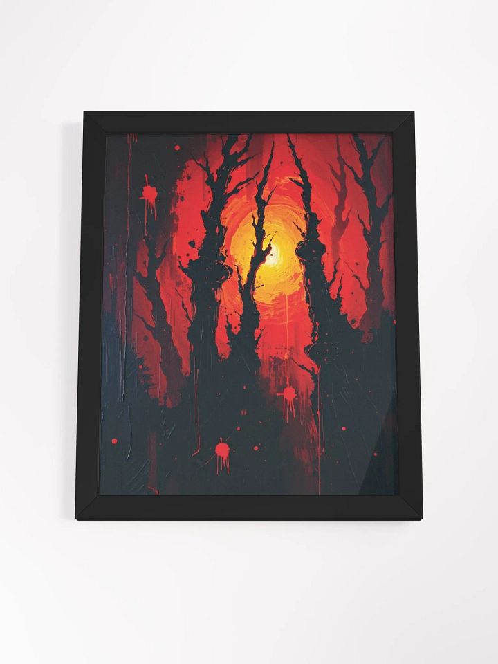 Eclipse of Flames Framed Print product image (3)