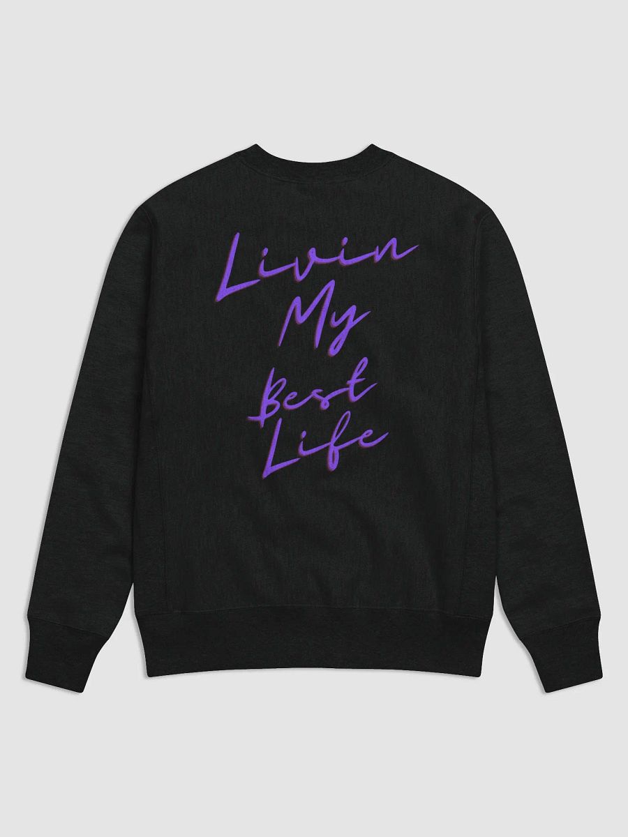 Livin My Best Life Sweater product image (2)