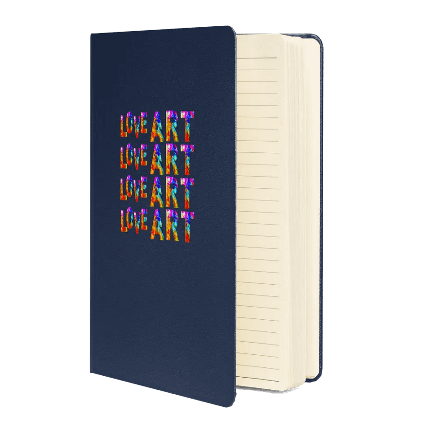 Love Art Hardcover Notebook Art Lover's Delight Hardcover Notebook for art students moms daughters friends art teachers product image (3)