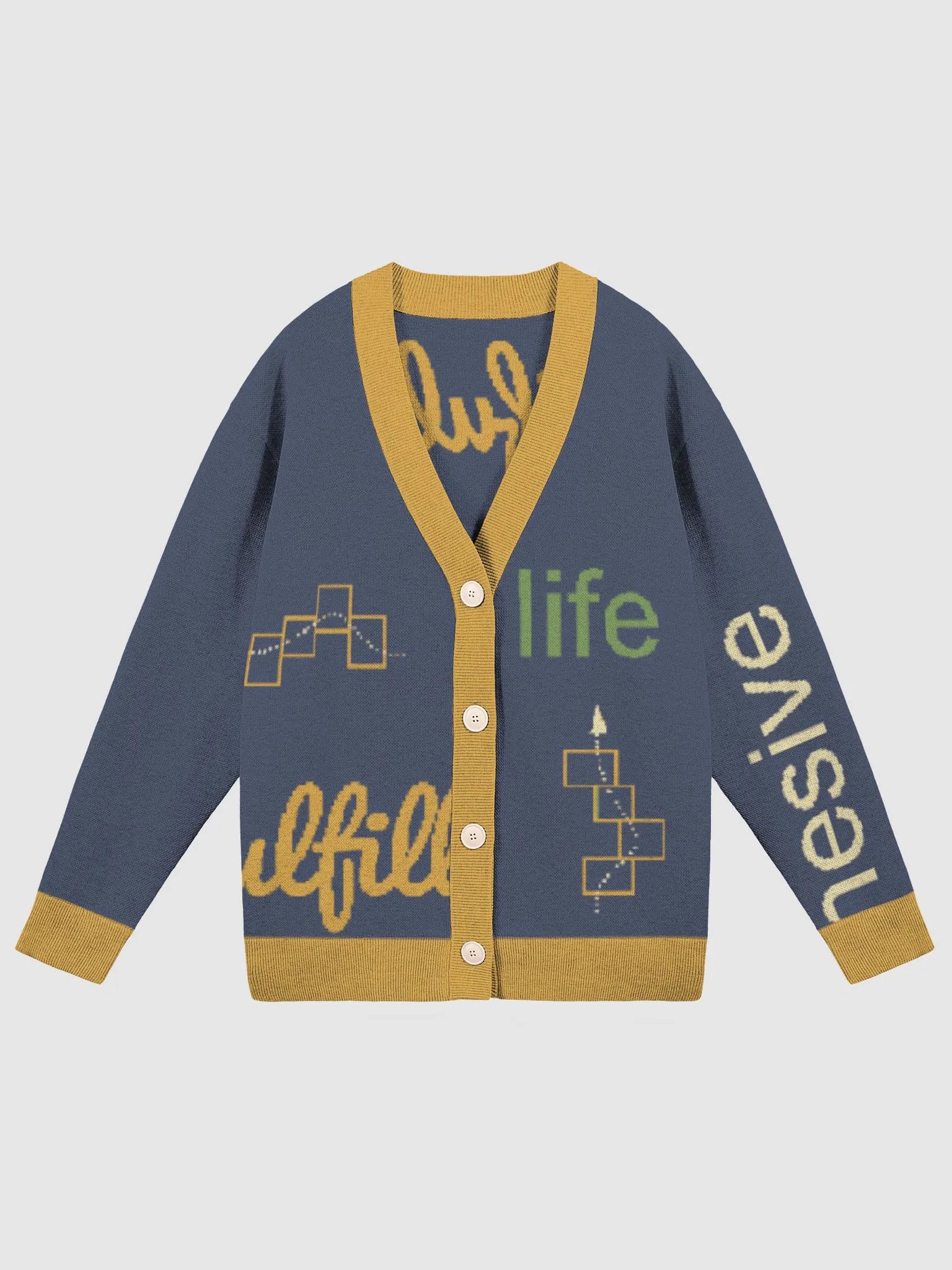 Circulation - Knitted Cardigan Without Pocket product image (1)