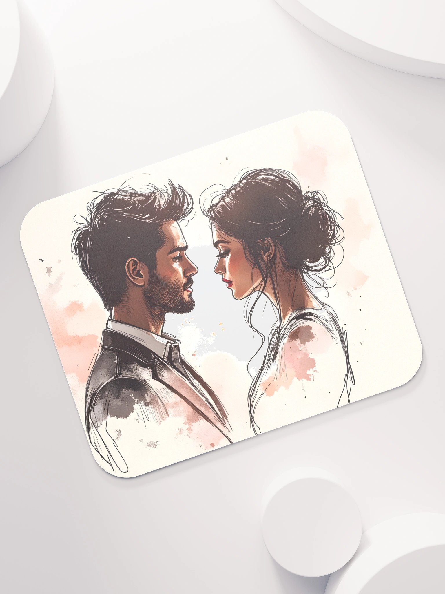 Elegant Encounter Mouse Pad product image (7)