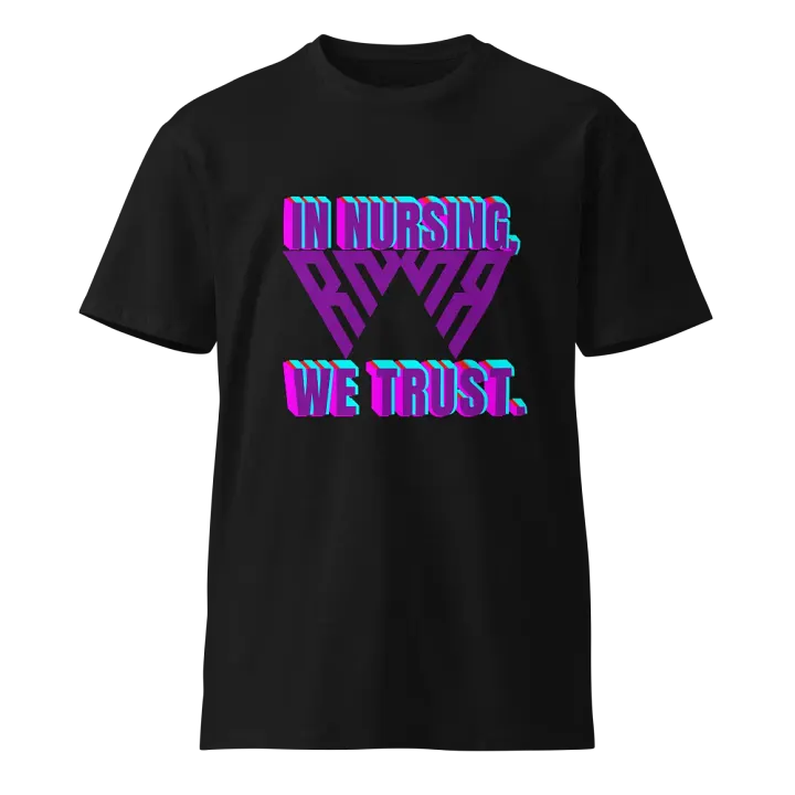 Trust in Nursing Glitch Tee product image (1)