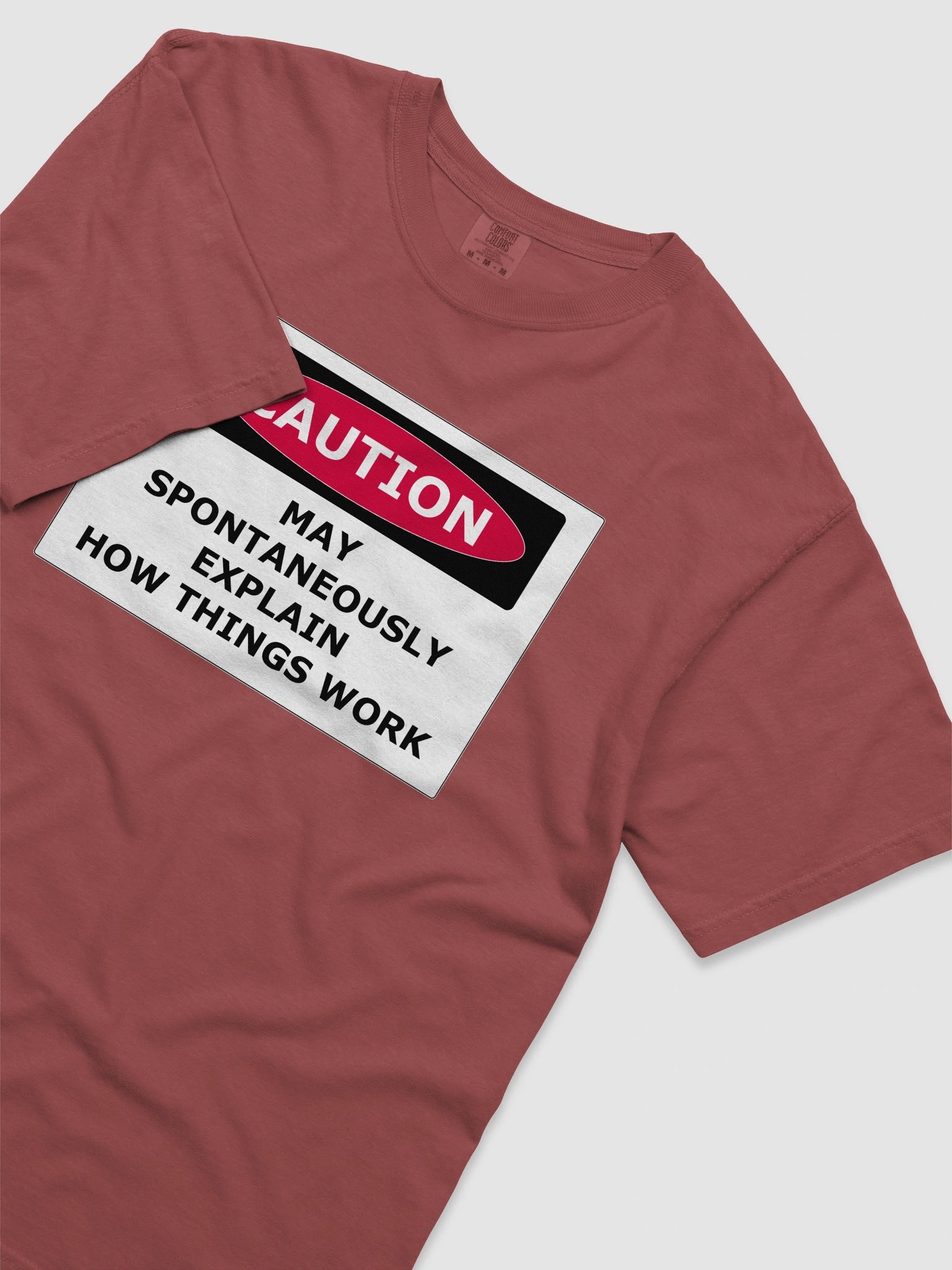 CAUTION spontaneous T-shirt product image (25)