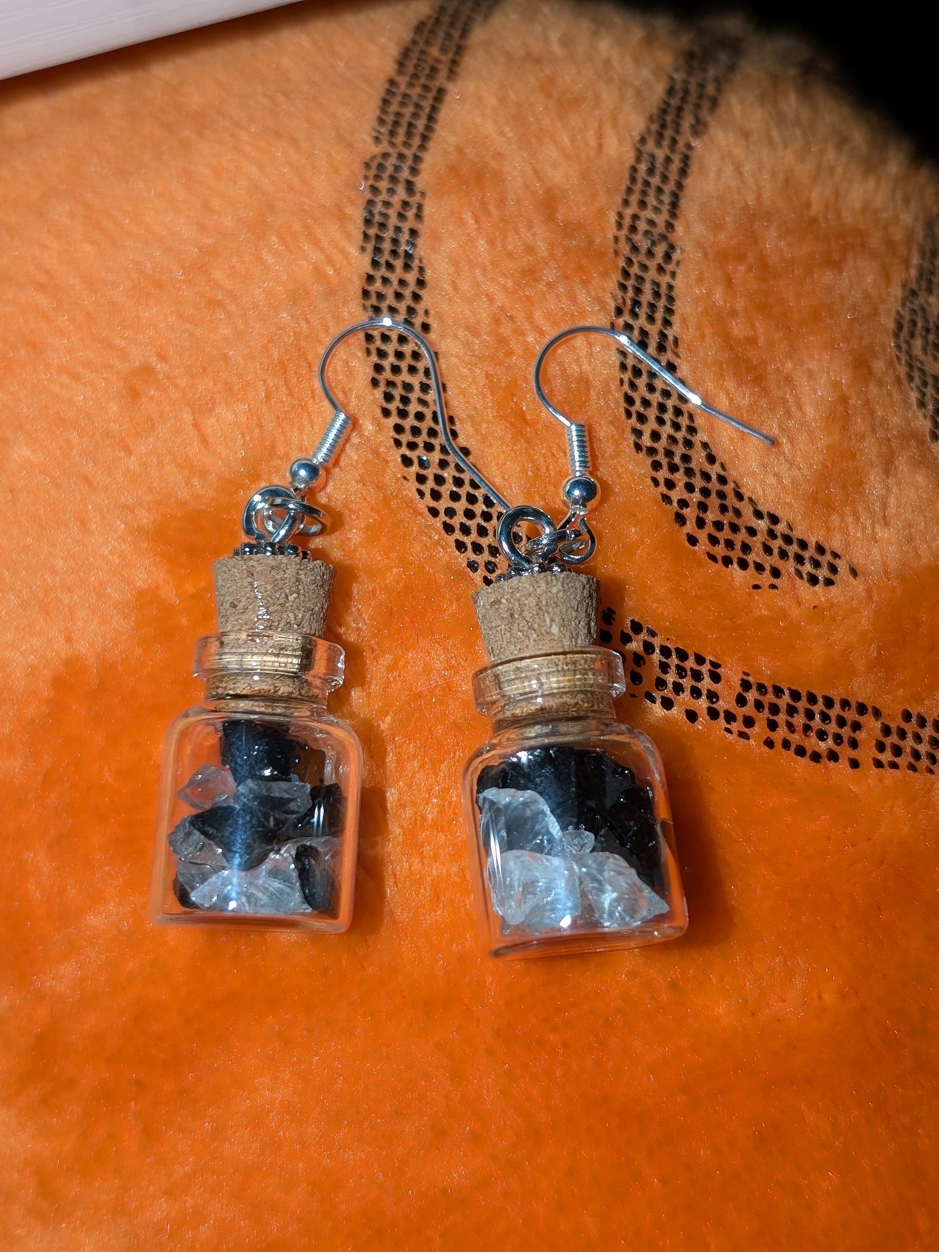 "Crystal" Jar Earrings! product image (1)