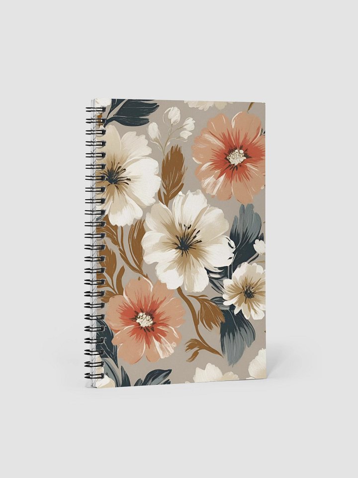 Floral Harmony Spiral Notebook product image (1)