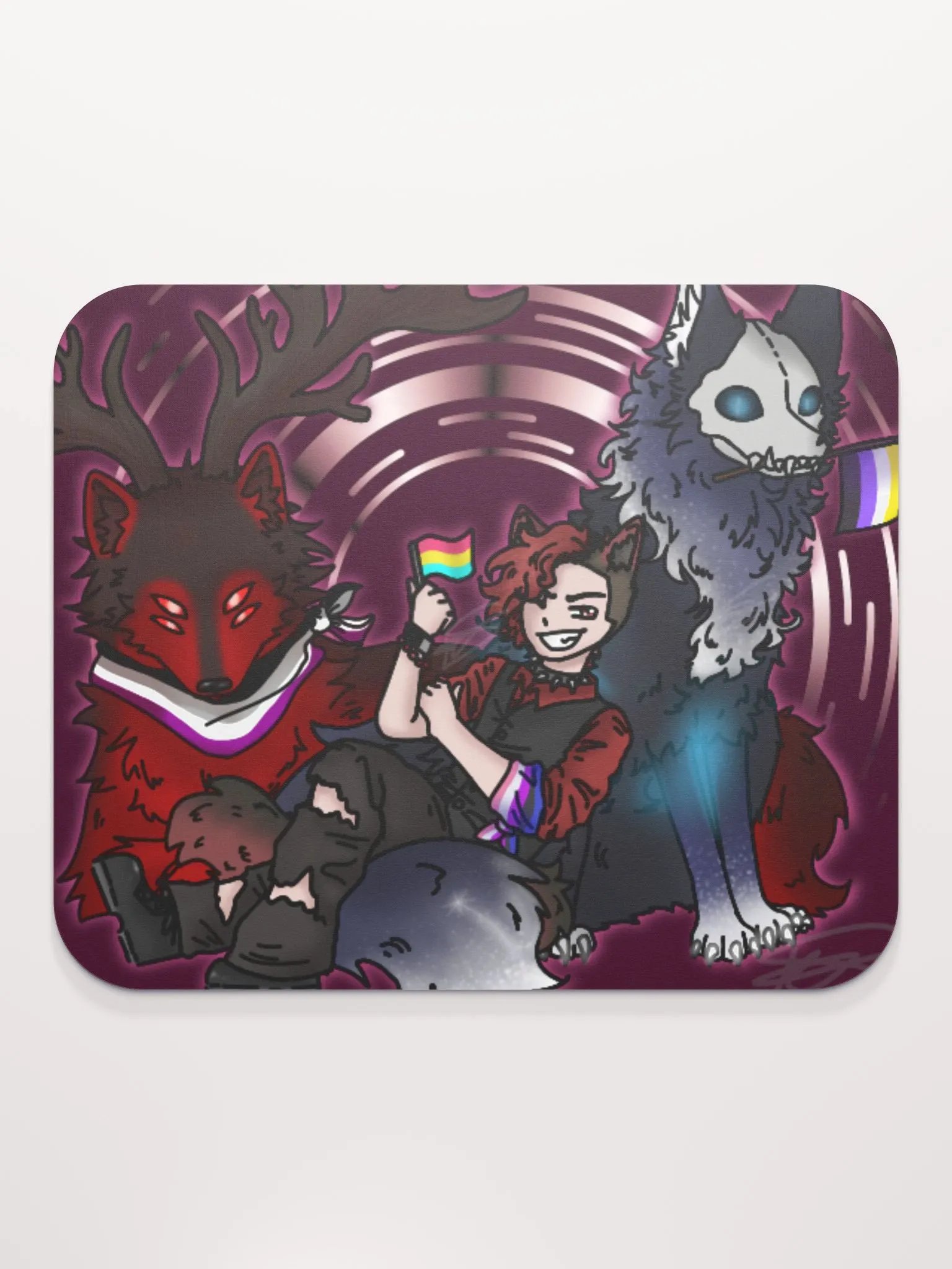 Classic Mouse Pad - Fire Pit Pride product image (2)