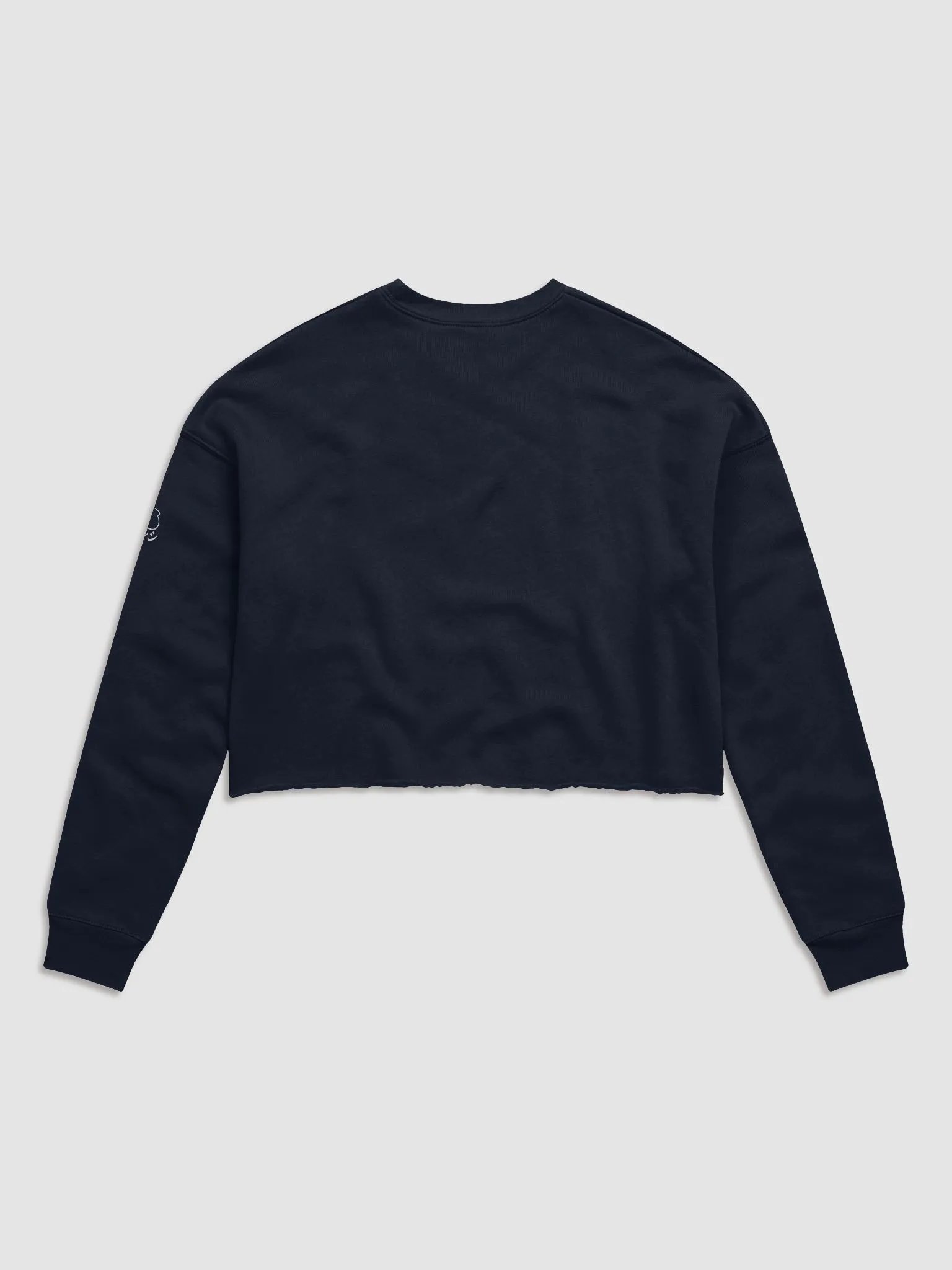 o s h i t a o s h i (d a r k) //F L E E C E C R O P S W E A T S H I R T product image (2)