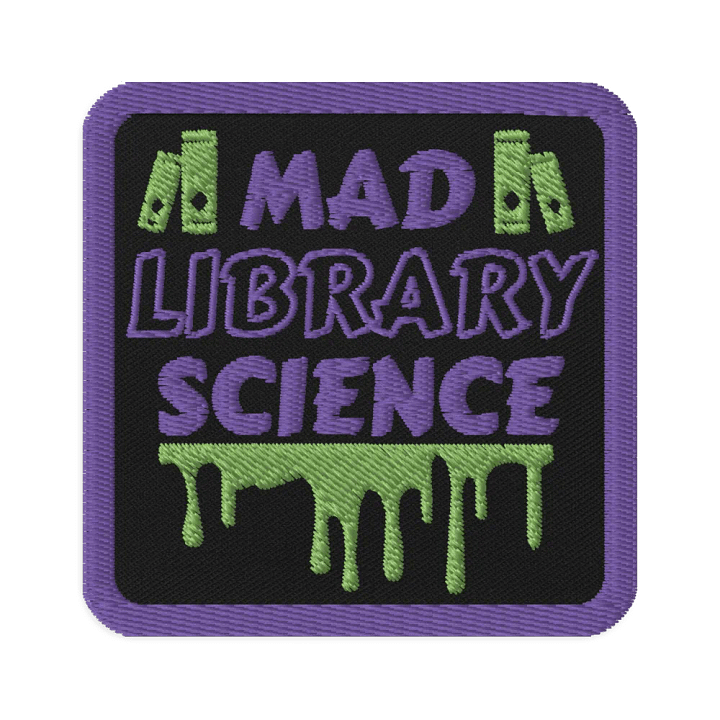 Mad Library Science Purple Patch product image (1)