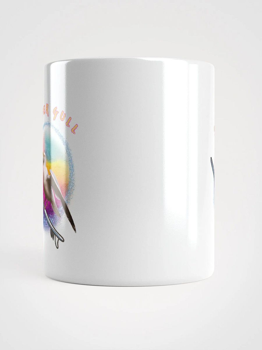 Soleil the Surfer Gull White Glossy Mug product image (9)