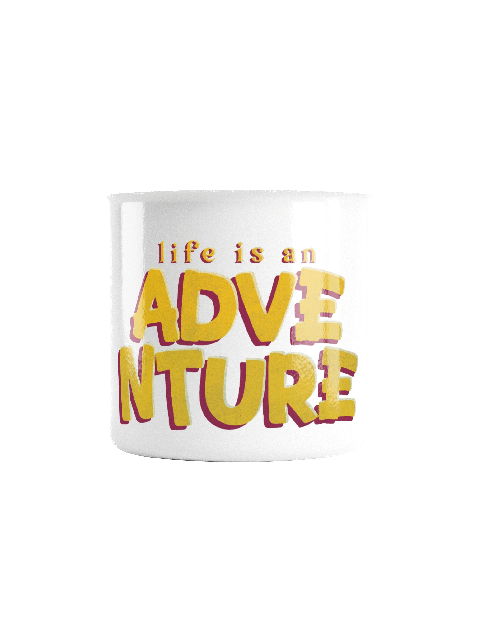 Adventure Awaits Enamel Mug product image (2)