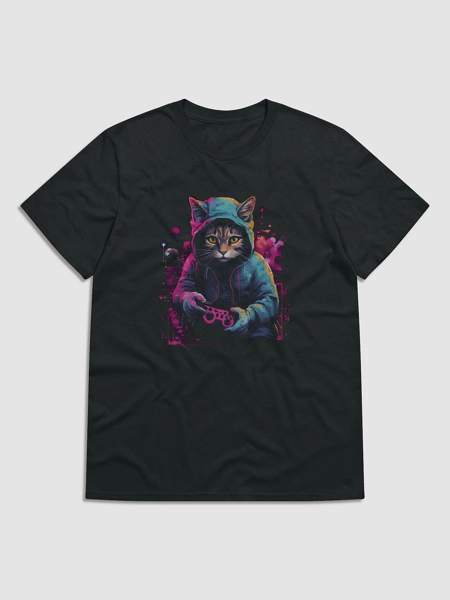 Gamer Cat Hoodie T-Shirt product image (1)