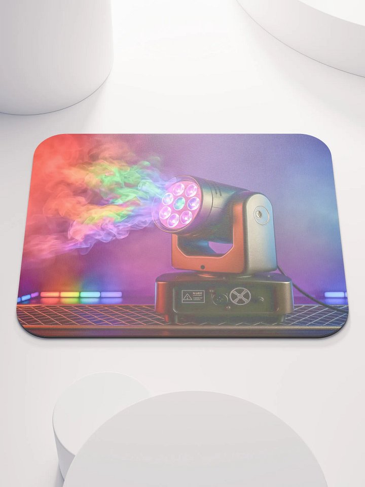 Theatrically Jerry: "Bee-Eye" Moving Head Light Mouse Pad product image (1)