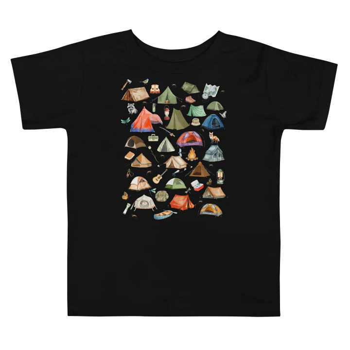 Camping Gear Collage Toddler T-Shirt product image (1)