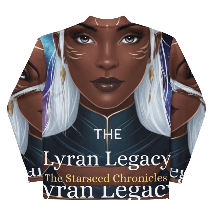 Lyran Legacy Lightweight Bomber Jacket: Embrace Cosmic Power product image (10)