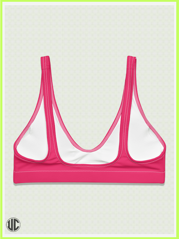 UnkoCon – Power Pink Bikini Top product image (2)