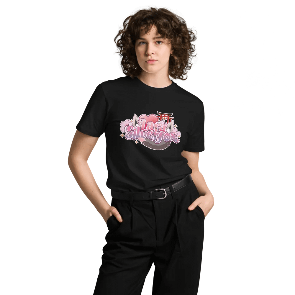 Lara Silverfox VTuber - Large Logo AS Colour Premium T-shirt product image (8)