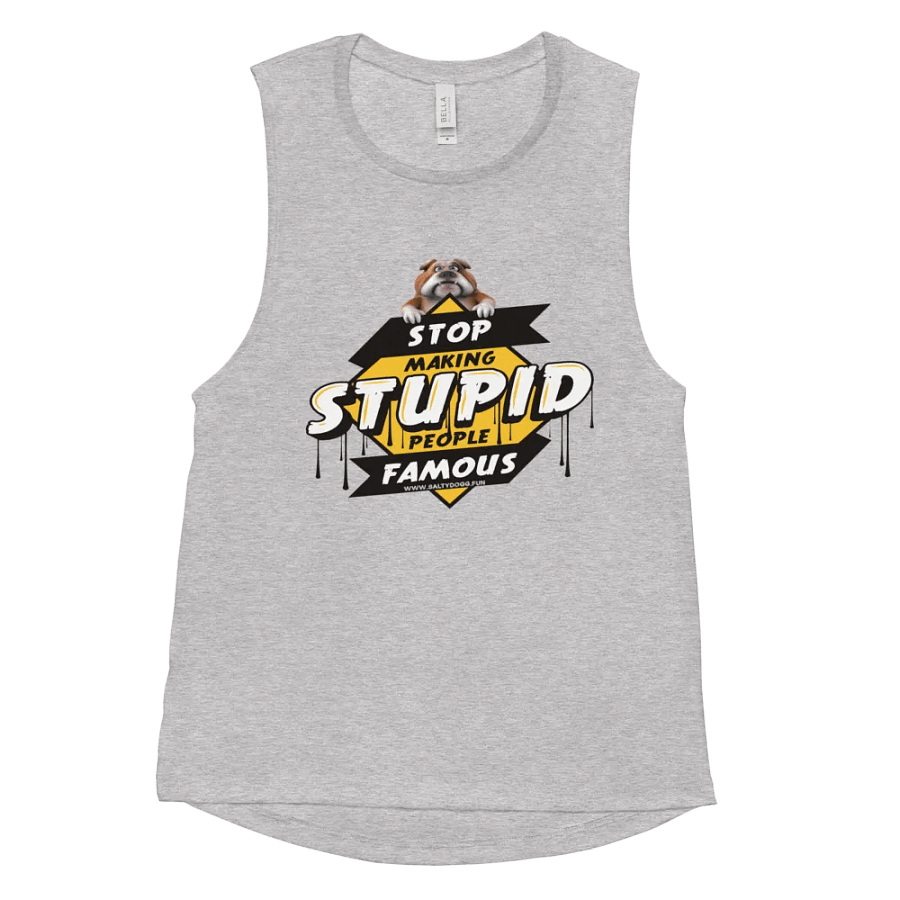 Stupid People Famous Tank product image (11)