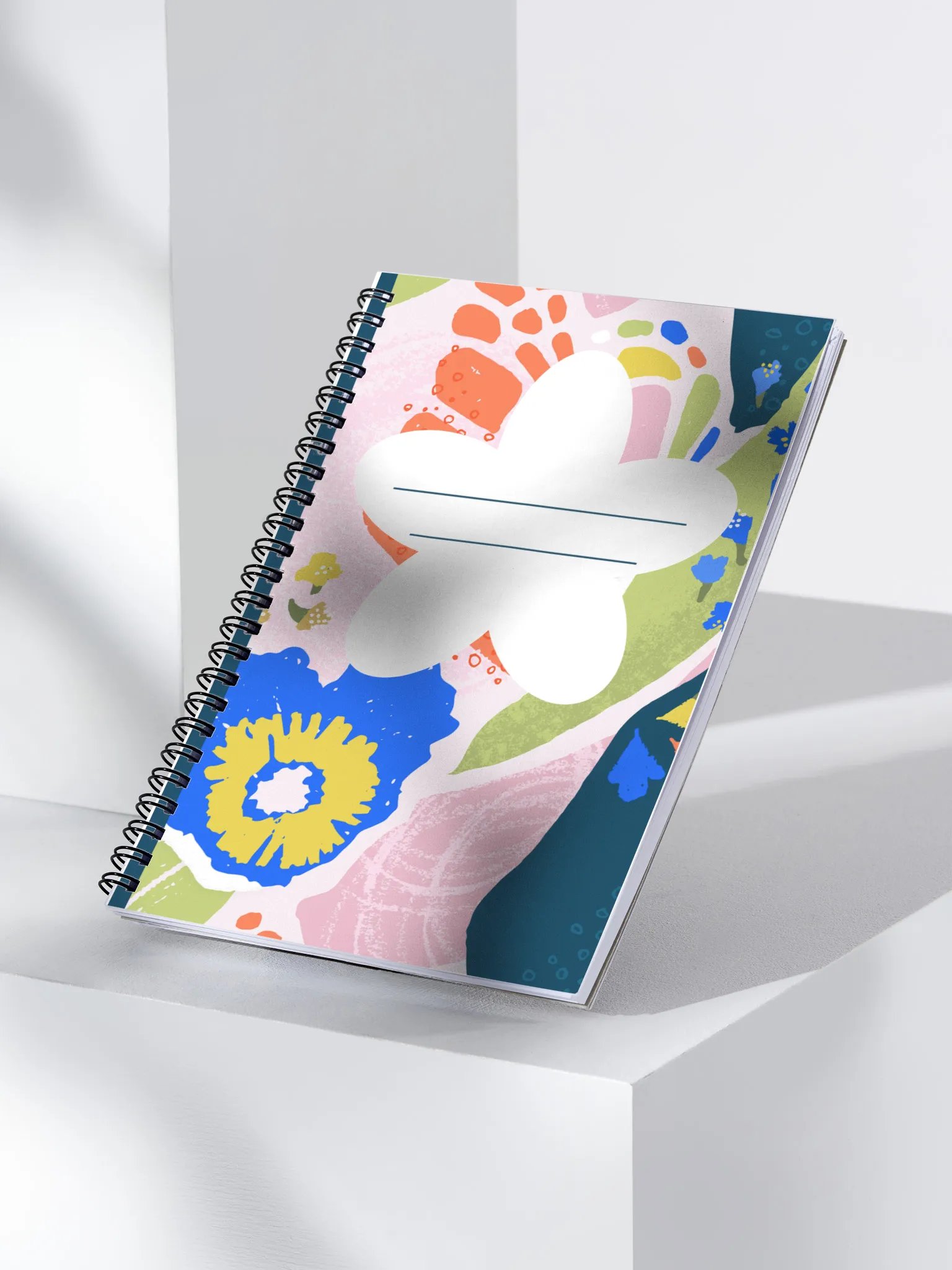 Love & Flowers Spiral Notebook product image (3)