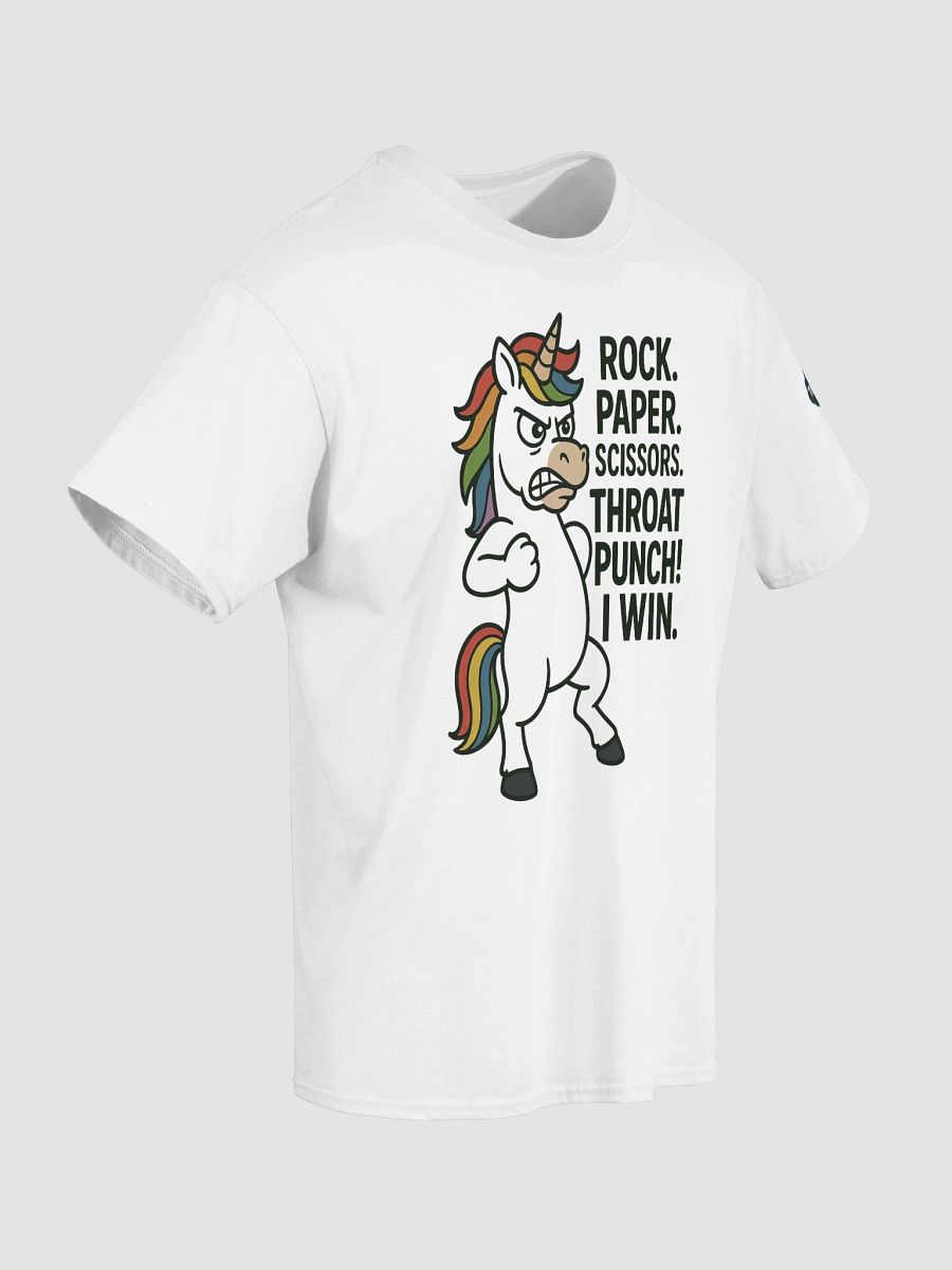 Rock. Paper. Scissors. THROAT PUNCH! Tee product image (19)