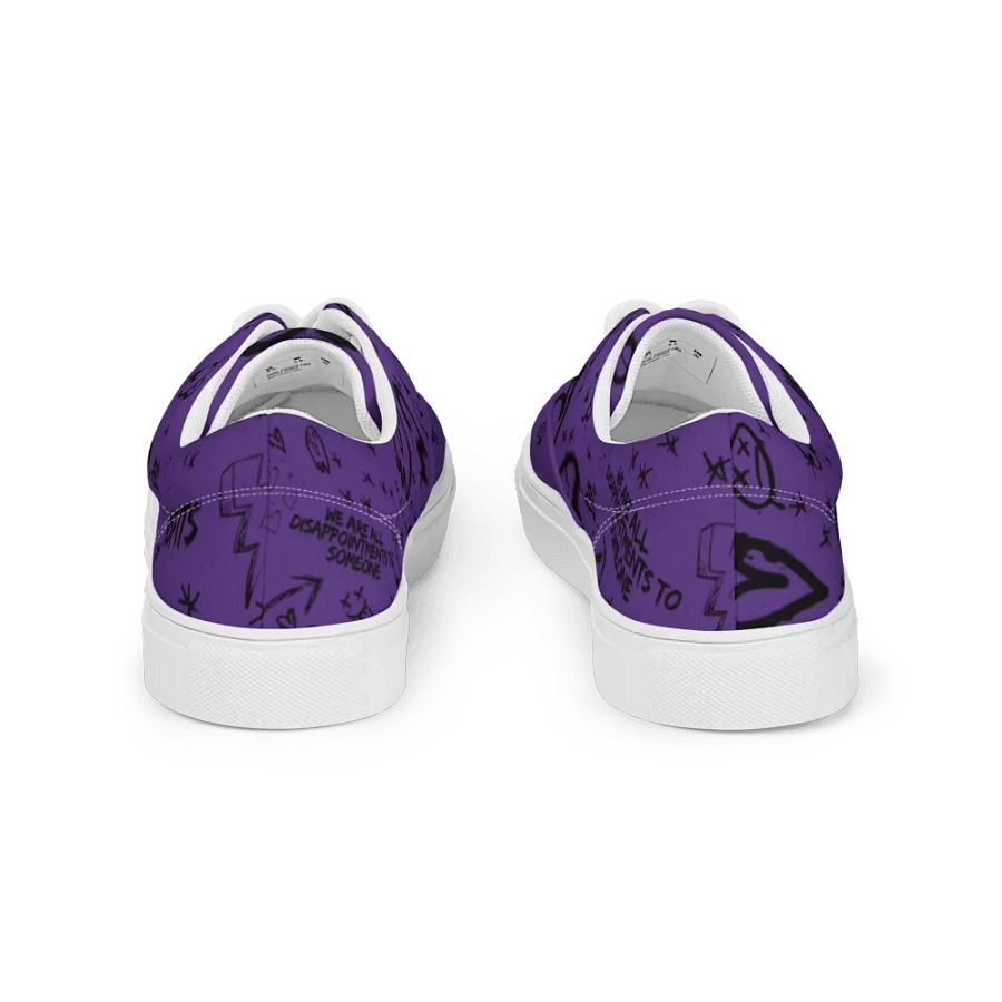 Misfits - Purple Women's Graphic Canvas Sneakers product image (4)
