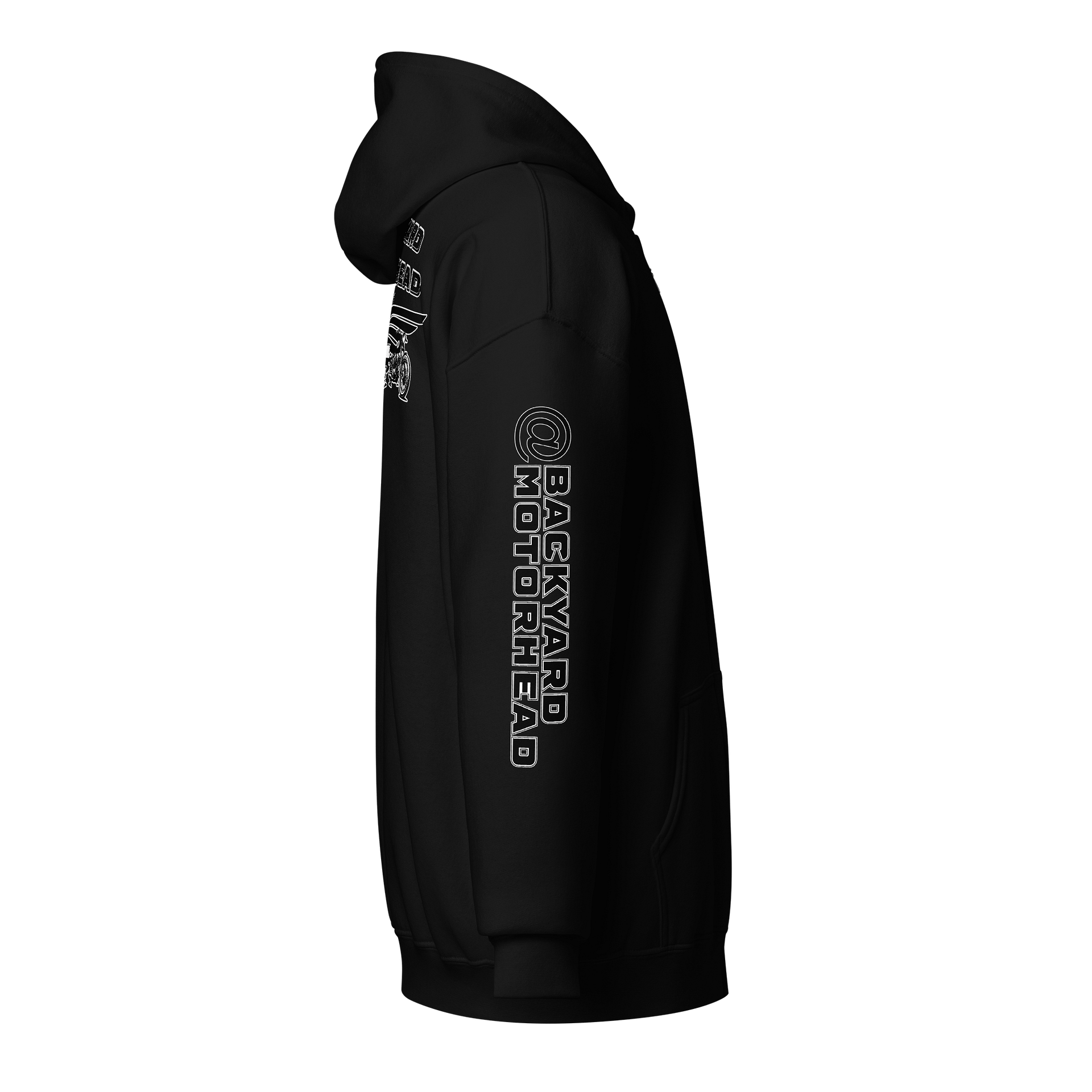 Backyard Motorhead Zip Hoodie product image (4)
