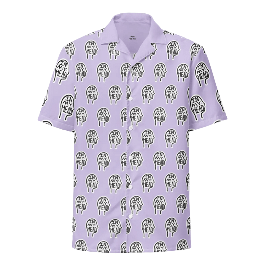 In My Head (bubble design) Hawaiian shirt product image (3)