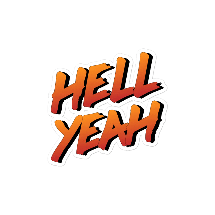 Hell Yeah Magnet product image (2)