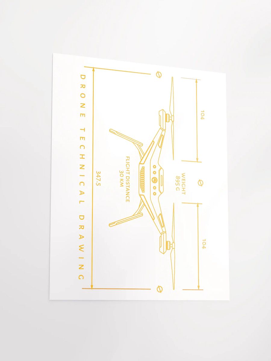 Drone - 16x20 Matte Poster product image (3)