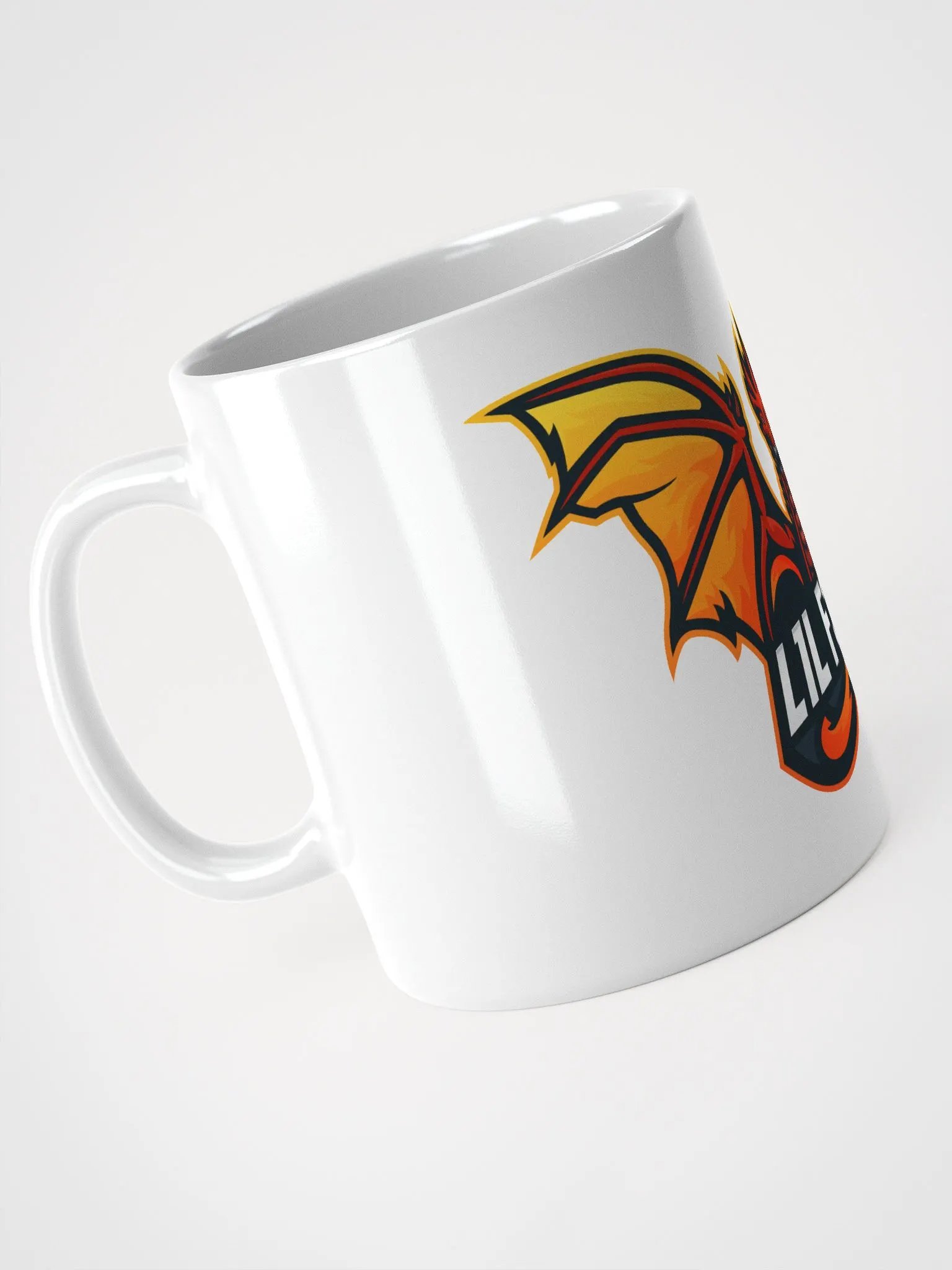Glossy White Mug - L1L_F3LL4 product image (3)