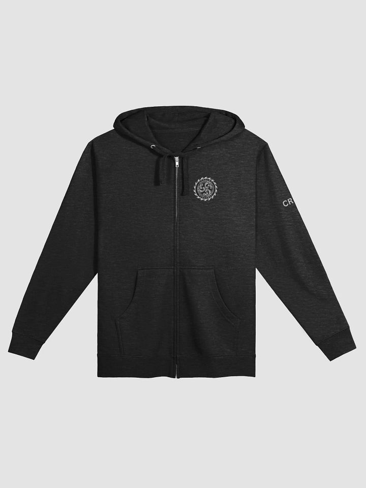 Tangaroa "Crew Only" Zip-Up Hoodie – Built for Work, Worn with Pride product image (1)