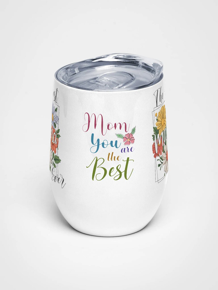 Floral Mama Wine Tumbler product image (2)